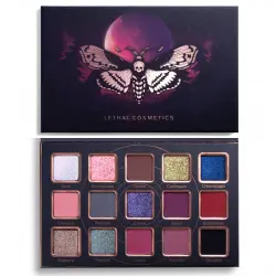 Lethal Cosmetics - Paleta de sombras Midnight Serenade Palette