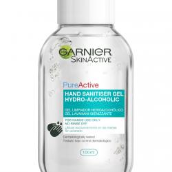 Garnier - Gel Limpiador Hidroalcohólico De Manos Pure Active