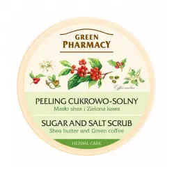 Green Pharmacy - Exfoliante corporal - Manteca de karité y café verde