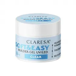 Claresa - Gel constructor Soft & Easy - Clear - 45 g