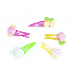 Clips con adornos de frutas 4,5 cm 5 u