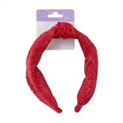 Nudo 3Cm Rojo Glitter