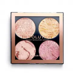 Revolution - Paleta de iluminadores y bronceadores Cheek Kit - Fresh Perspective