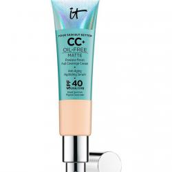 IT Cosmetics - Base De Maquillaje Antiedad Your Skin But Better CC+ Oil-Free Matte