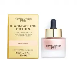 Revolution Pro - Iluminador líquido Highlighting Potion - Rose Quartz