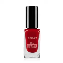 Inglot Inglot Esmalte Transpirable O2M 621, Rojo Intenso, 11 ml