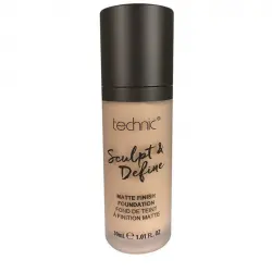 Technic Cosmetics - Base de maquillaje Sculpt & Define - Honey