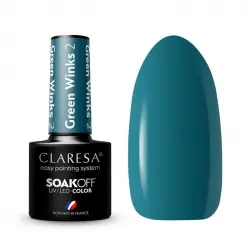 Claresa - Esmalte semipermanente Soak off - 02: Green Winks