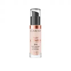 Claresa - Corrector y base de maquillaje 2 en 1 Liquid Perfection - 103: Cool Medium