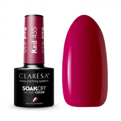 Claresa - Esmalte semipermanente Soak off - 435: Red