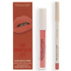 Revolution - Set de labios Lip Contour - Coral Babe