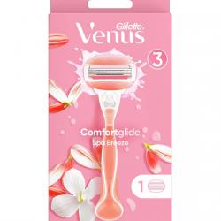 Gillette - Maquinilla Depilatoria ComfortGlide Spa Breeze + 1 Recambio Venus