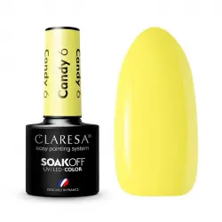 Claresa - Esmalte semipermanente Soak off - 6: Candy