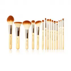 Jessup Beauty - Set de brochas 15 piezas - T140: Bamboo