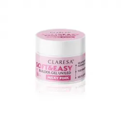 Claresa - Gel constructor Soft & Easy - Milky pink - 12 g