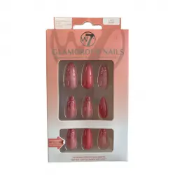 W7 - Uñas postizas Glamorous Nails - Lazy Daisy