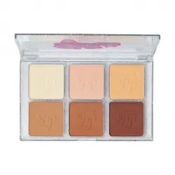 BH Cosmetics - *Totally Plastic* - Paleta de rostro Iggy Azalea - Totally snatched