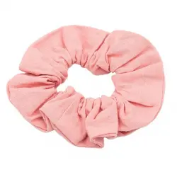 Scrunchie AlgodÃ³n OrgÃ¡nico Rosa