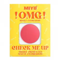 Miyo - *¡OMG!* - Sombra de ojos mate Check Me Up - 12: Blood