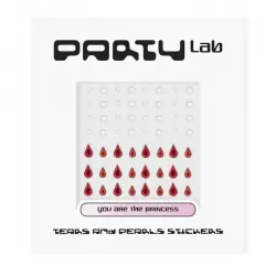 Party Lab Tears - Pearls Stickers