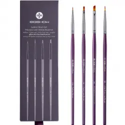 Eigshow - Set de pinceles para eyeliner (4 piezas)