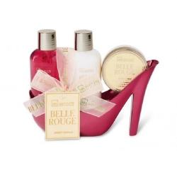 IDC INSTITUTE Belle Rouge Shoe 3 und Zapato Set de Baño