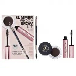 Anastasia Beverly Hills Anastasia Summer Proof Brow Kit Ebony, 1 pcs