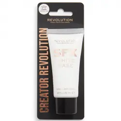 Revolution - *Halloween* - Base de maquillaje White Matte Creator