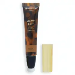 Revolution Pro - Bronceador y contorno en crema Glow Edit - Medium