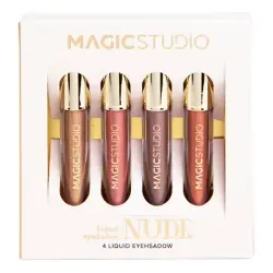 Magic Studio Nude liquid Eyeshadow Pack 1 und Set de sombras líquidas