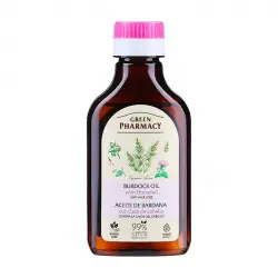 Green Pharmacy - Aceite de bardana capilar - Cola de caballo