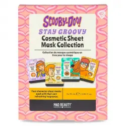 Mad Beauty - *Scooby Doo* - Set de mascarillas faciales Stay Groovy