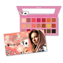 RUDE 21 Blackjack Eyeshadows Tough Girl Paleta de Sombras de Ojos