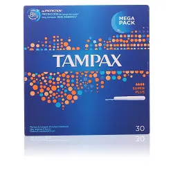 Tampax SUPER-PLUS tampón 30 uds