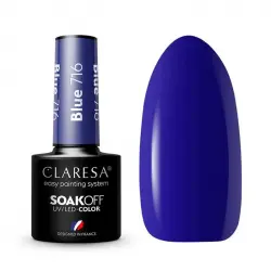 Claresa - Esmalte semipermanente Soak off - 716: Blue