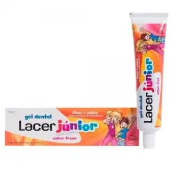 Lacer JUNIOR GEL DENTIFRICO FRESA 75 ml Pasta De Dientes