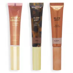 Revolution Pro - *Glow Edit* - Set Cream Wand Trio - Dark