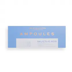 Revolution Skincare - Pack de 7 ampollas anti-imperfecciones con ácido salicílico