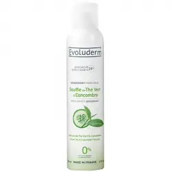 Evoluderm - Desodorante refrescante - Souffle de Thé vert & Concombre