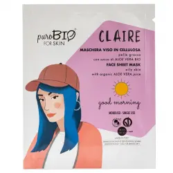 Purobio Mascarilla de Celulosa Claire, 15 ml