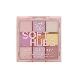 W7 - Paleta de pigmentos prensados Soft Hues - Rose Quartz