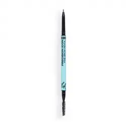 BH Cosmetics - Lápiz para cejas Precision Icon Fine Brow - Dark Brown