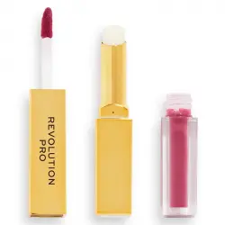 Revolution Pro - Dúo de labial líquido + bálsamo Supreme Stay 24HR - Thirst