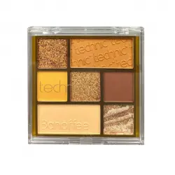 Technic Cosmetics - Paleta de sombras y pigmentos prensados - Banoffee