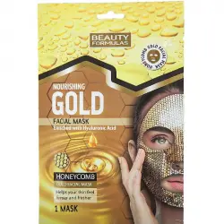 Beauty Formulas - Mascarilla Facial Nutritiva - Gold