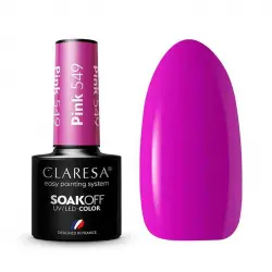 Claresa - Esmalte semipermanente Soak off - 549: Pink