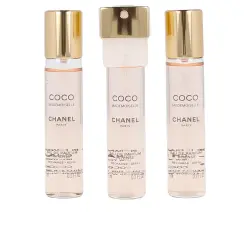 Coco Mademoiselle eau de parfum vaporizador twist & spray refills 3 x 7 ml