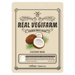 SUPER FOOD REAL VEGIFARM Mascarilla Facial de Coco 23 ml