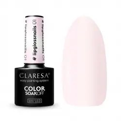 Claresa - Esmalte semipermanente Soak off - 01: Lip Gloss Nail