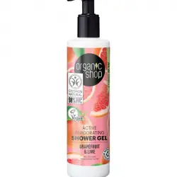 Organic Shop - Gel de ducha tonificante - Toque de Pomelo y Lima